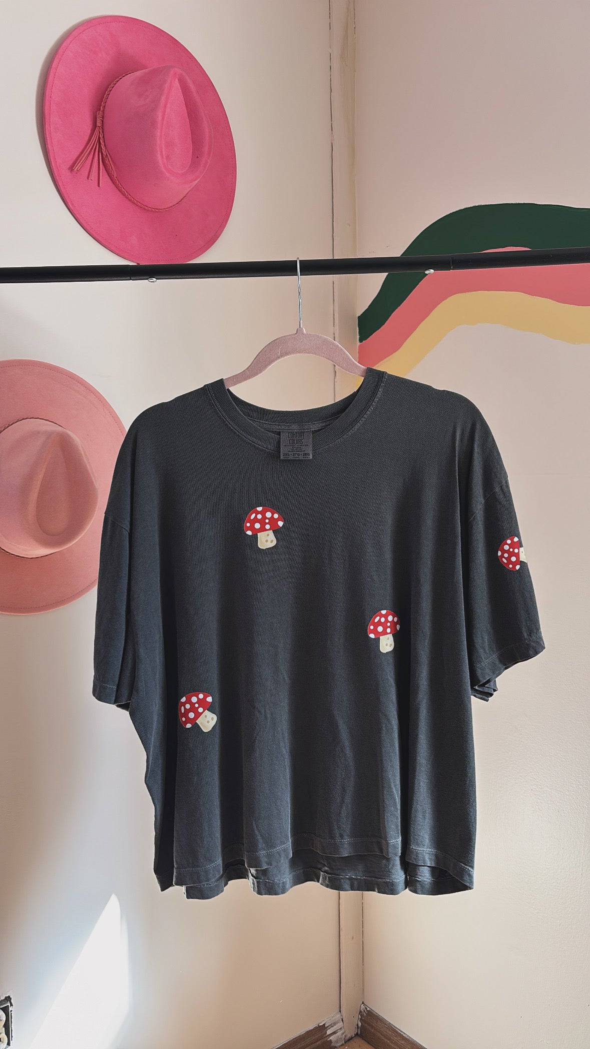 Magic Mushroom Crop Tee 2XL
