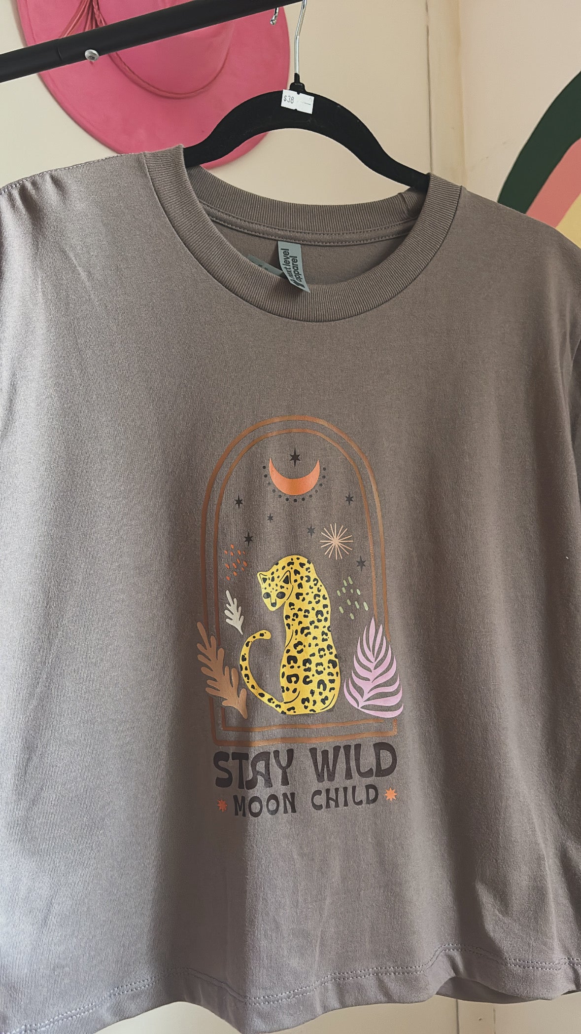 Stay Wild Moon Child Cropped Tee