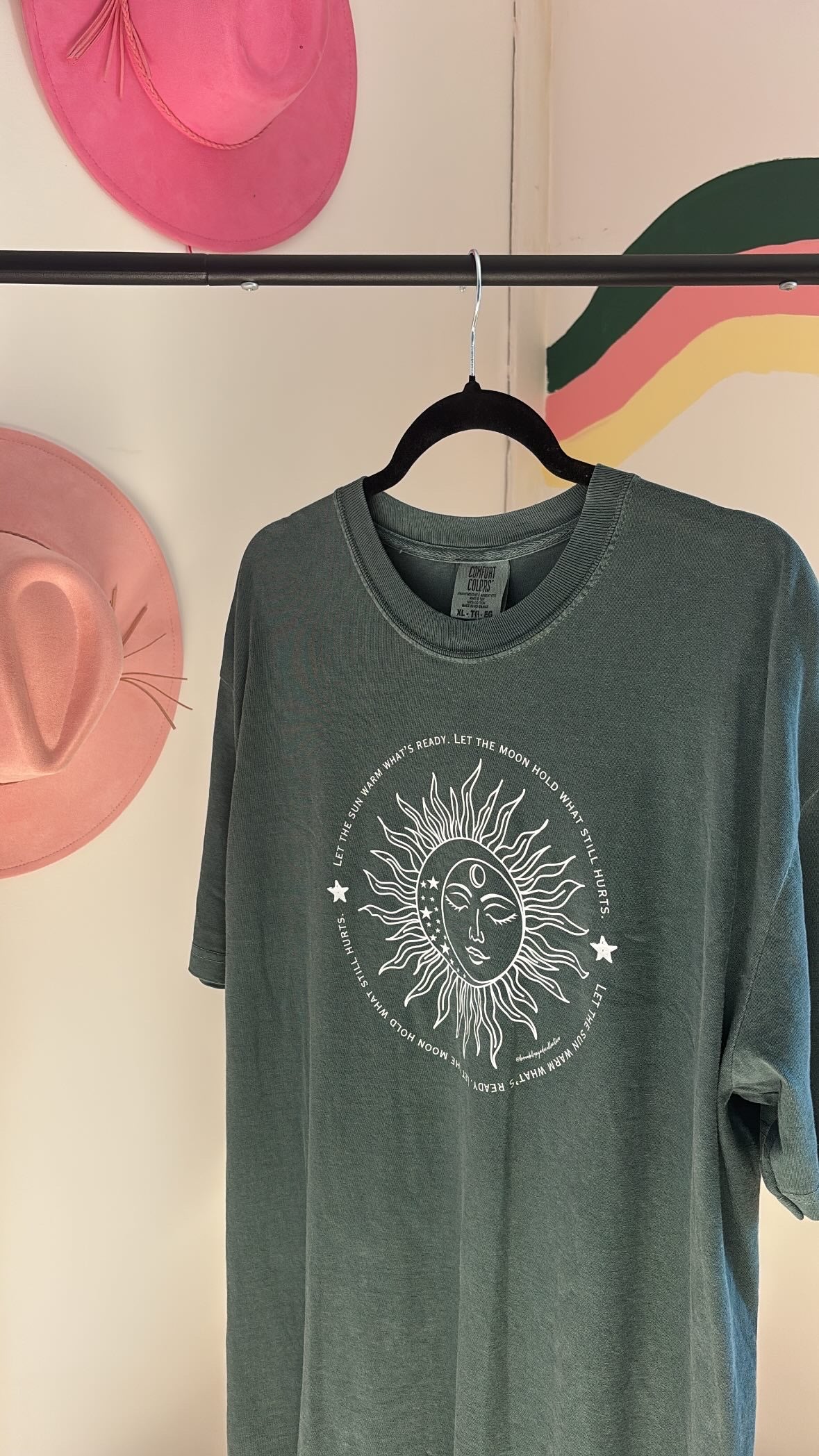 Let the Sun Warm, Let the Moon Hold Tee