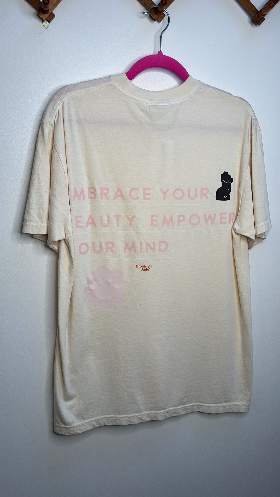 Embrace your beauty, Empower your mind Tee. Small