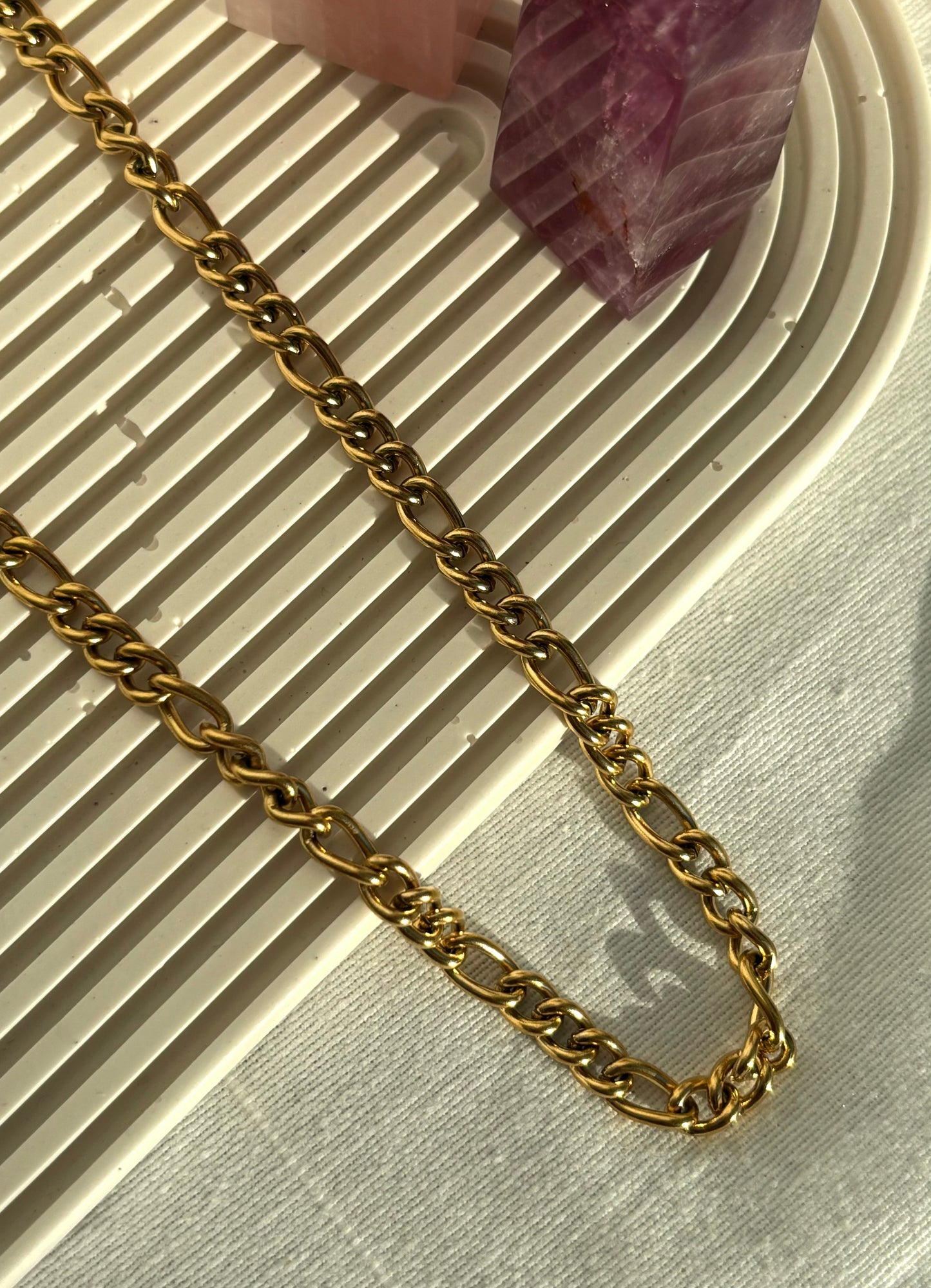 Thick Gold Chain Necklace