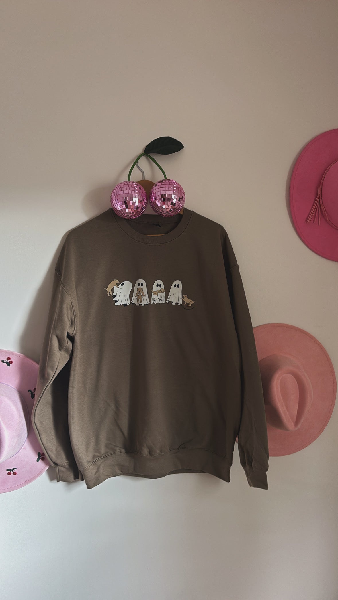 Ghost Cats Crewneck