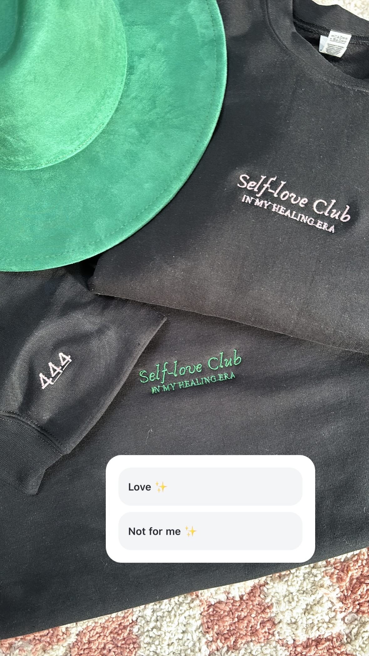 Self Love Club - in my healing era Sweater