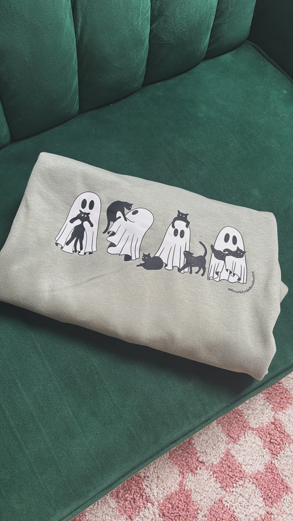 Ghost Cats Crewneck