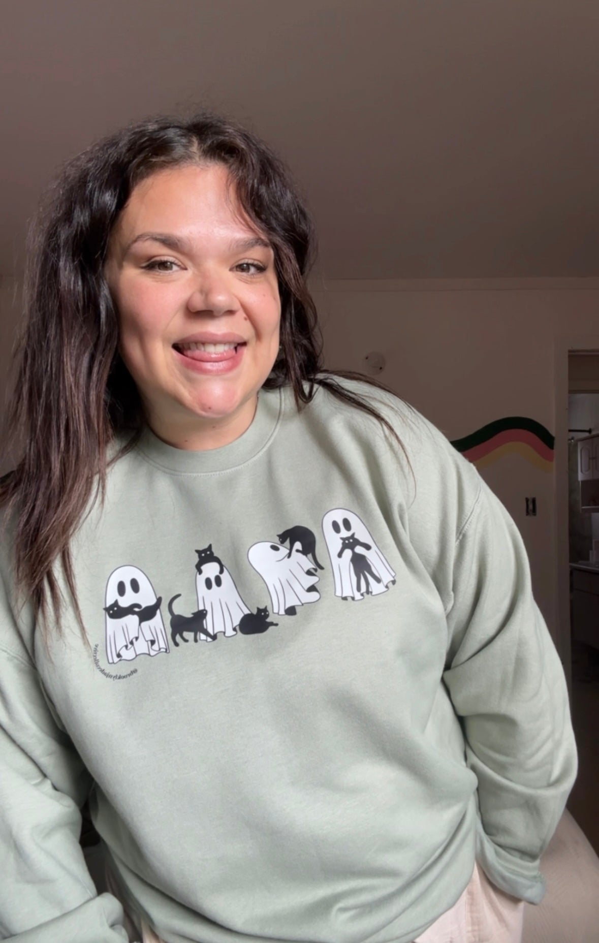 Ghost Cats Crewneck