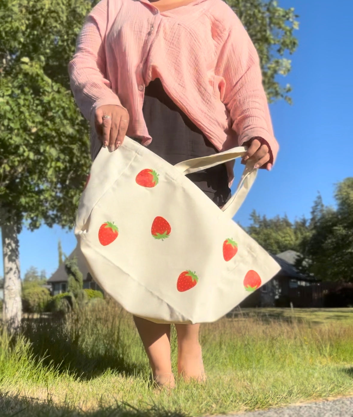 Strawberry Tote