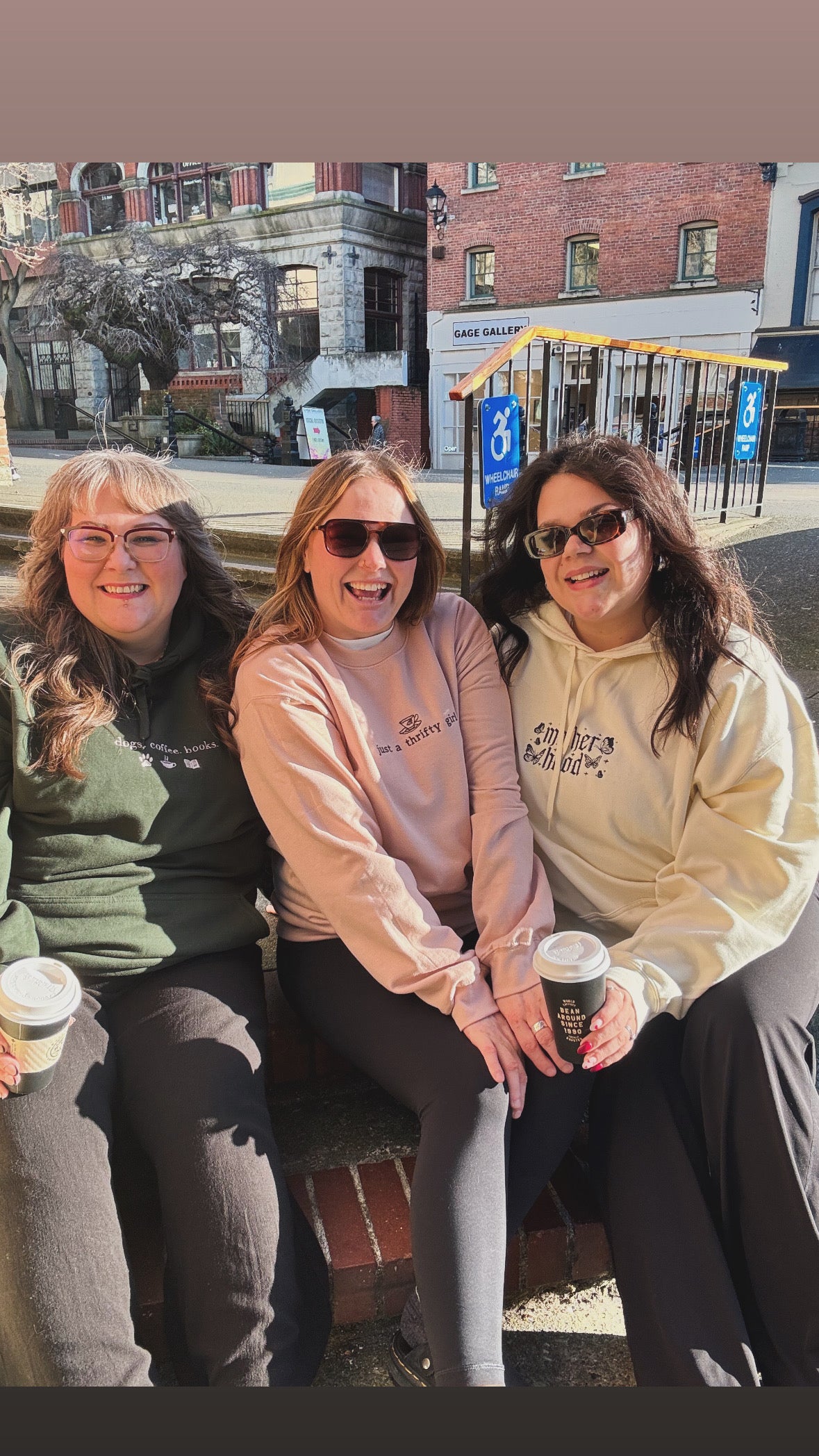 Motherhood Embroidered Hoodie