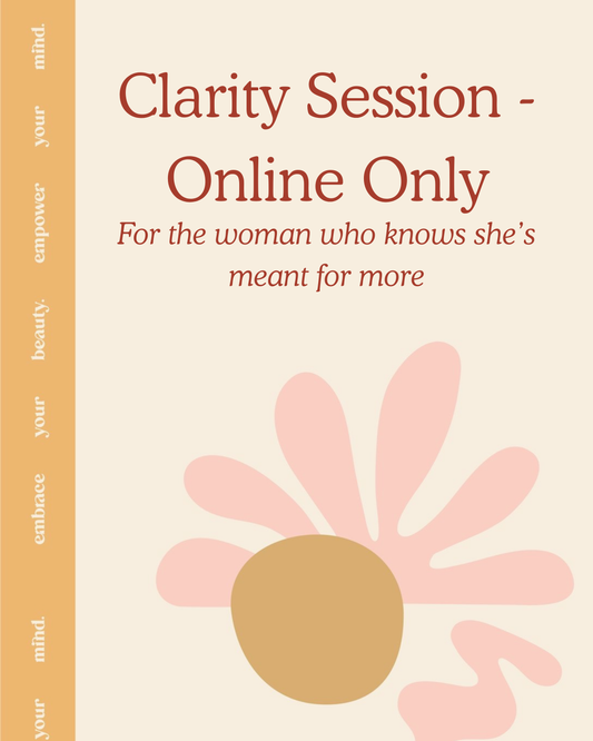 🌼 Clarity Session – Online ($150 / 45–60 min)