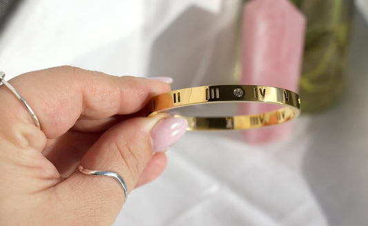 Gold Band Bracelet
