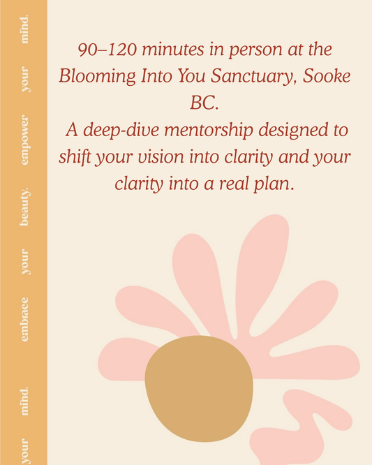 🌹 Signature Mentorship Intensive – In Person ($450 / 90–120 min)