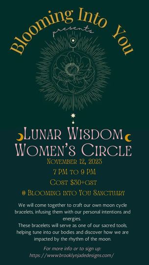New Moon Women’s Circle - Lunar Wisdom