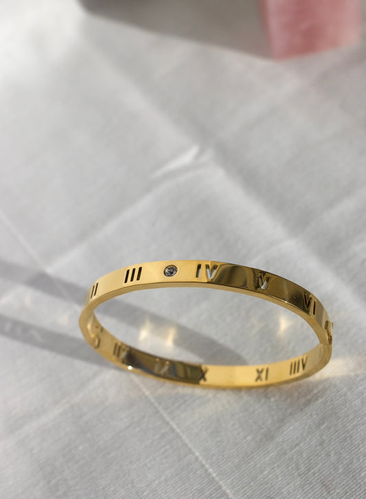 Gold Band Bracelet