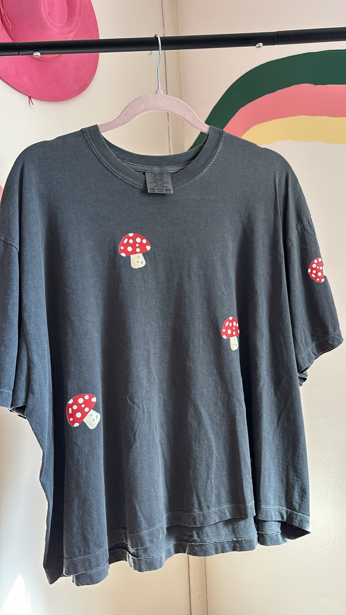 Magic Mushroom Crop Tee 2XL