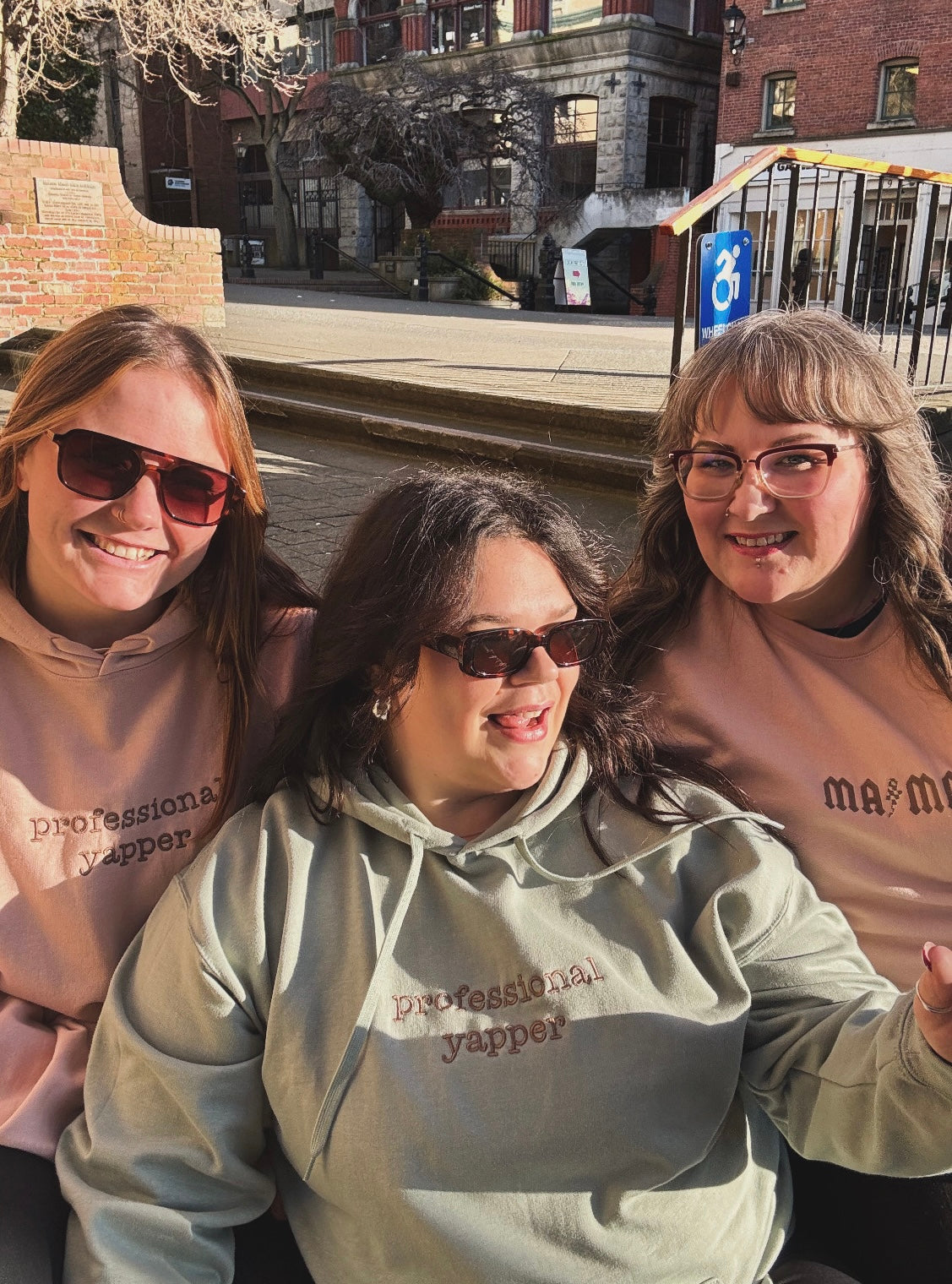 Professional Yapper Embroidered Hoodie