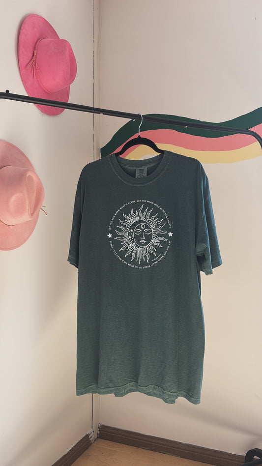 Let the Sun Warm, Let the Moon Hold Tee
