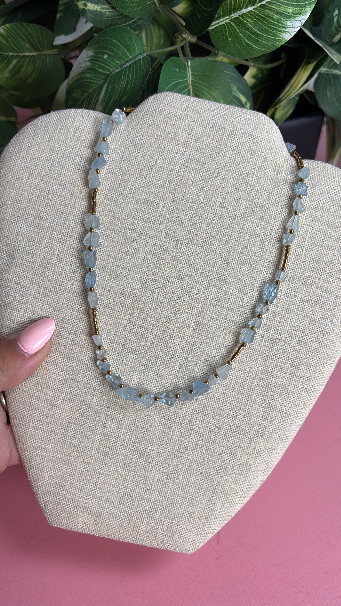 Aquamarine Necklace