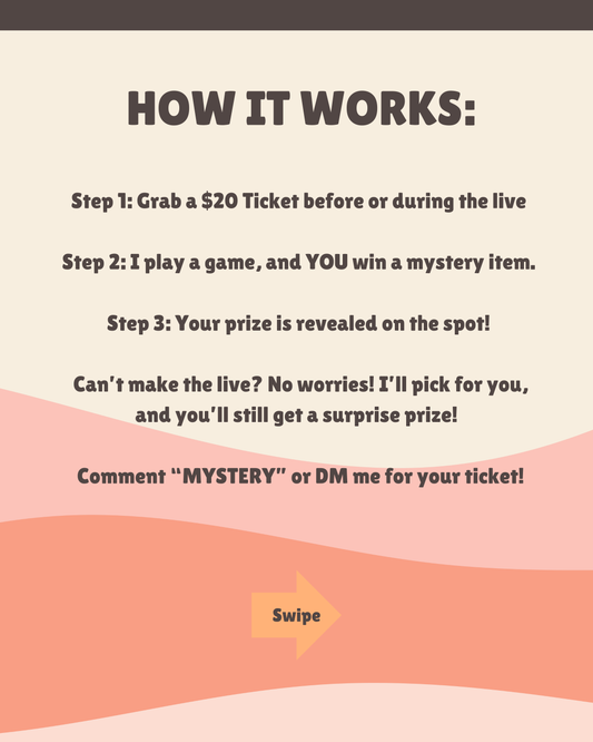 ✨ LIVE SHOPPING EVENT – MYSTERY NIGHT ✨ (live on Instagram) April 03