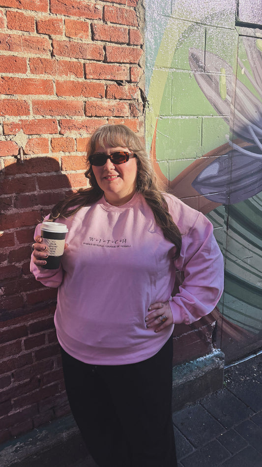 WITCH Women In Total Control Of Herself Crewneck Sweatshirt