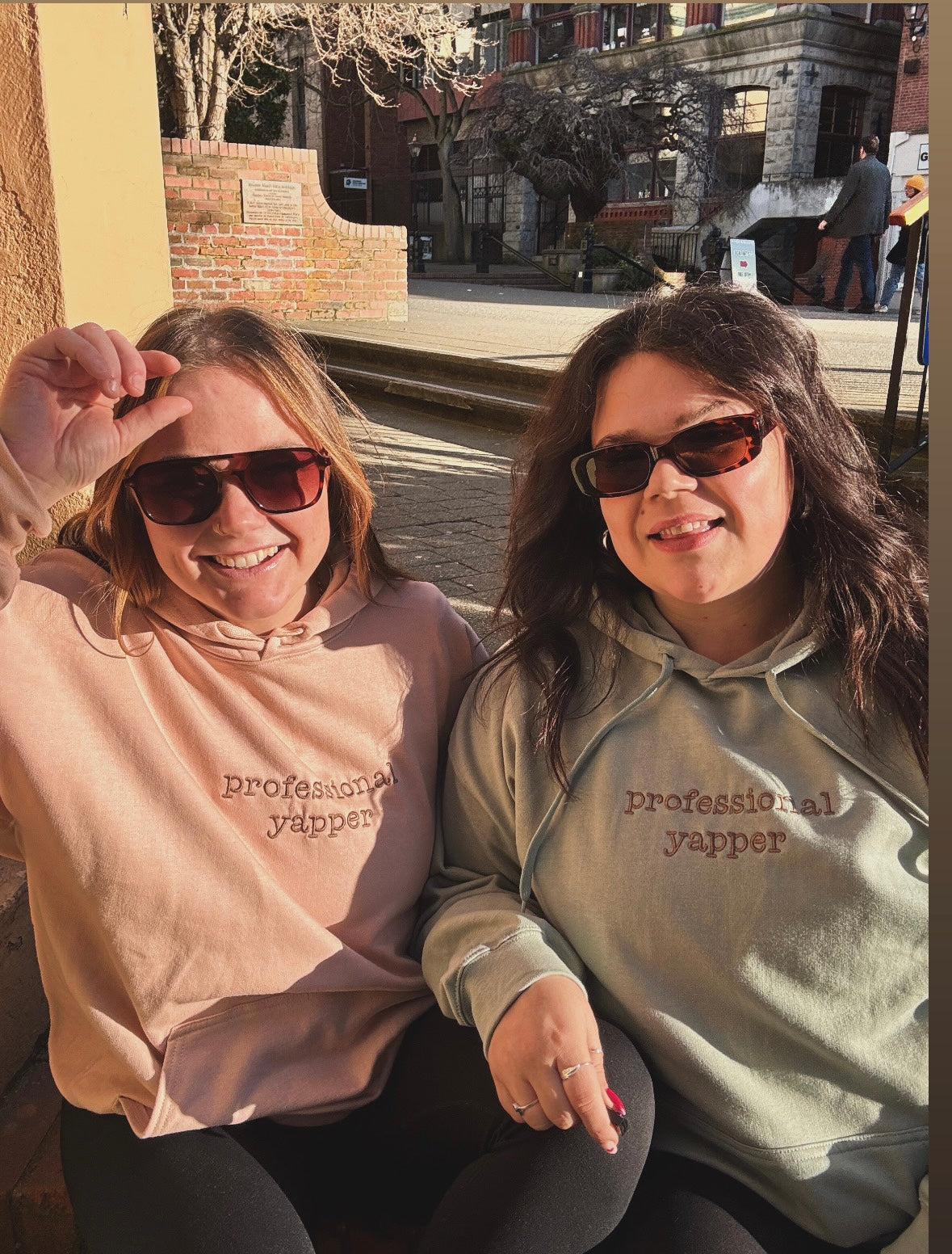 Professional Yapper Embroidered Hoodie