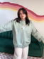 Ice Latte Ghosty Embroidered Crew