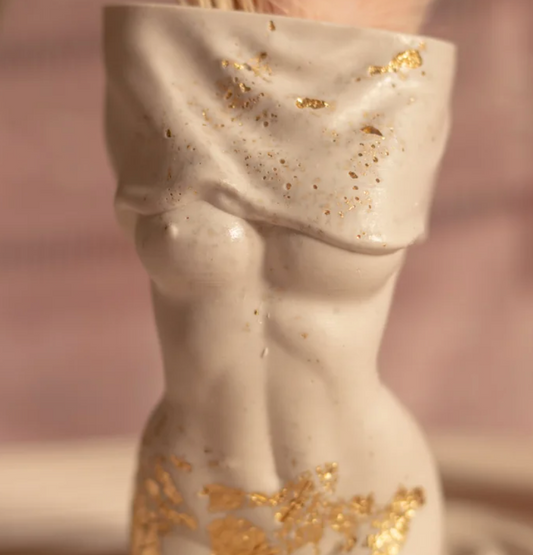 Sexy Lady Vase. Dried Florals. Vase. Home decor. Body Positive.